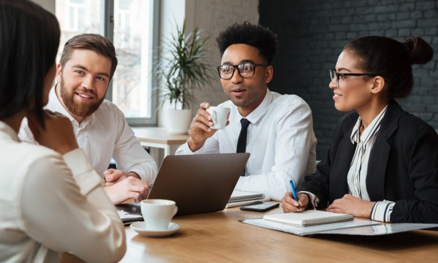 Professional development workshop in progress